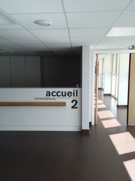 Pose de Signalétique directionnelle pour l'Hôpital Européen de Marseille