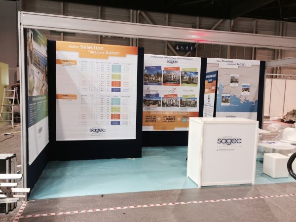 Salon de l'Immobilier - Stand Sagec