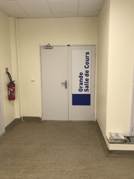 Fabrication et pose de panneaux signalétique pour l'Hôpital Lavéran à Marseille