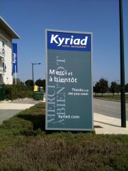 Notre zone d'activité pour ce service Conception de devantures de magasins