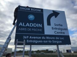 Notre zone d'activité pour ce service Marquage publicitaire sur véhicule